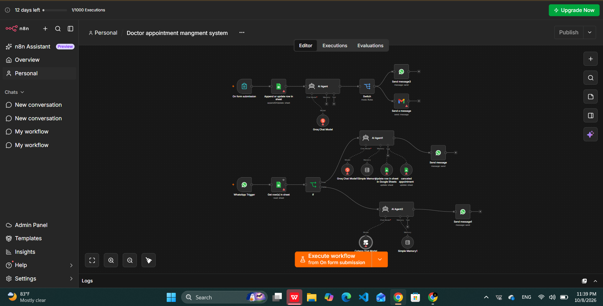 View Gmail Send Taha Amjad — AI Automation Specialist | AI Agents, n8n & Workflow ...